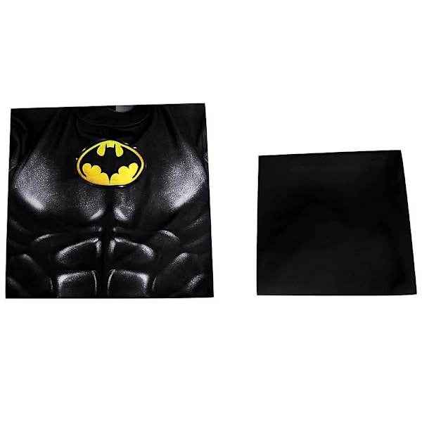 Halloween Carnival 2023 Superhjälte Bruce Wayne Cosplay Michael Keaton Bat Suit Jumpsuit Ny Outfit Full Set Full Set XXXL