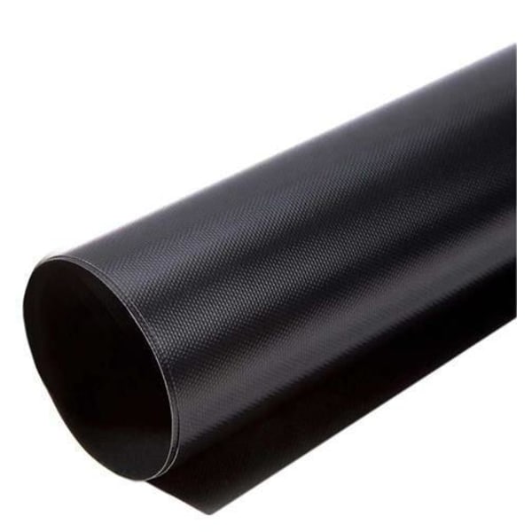 9-pak Grillmatte, Ovnmatte, Bakematte - Ikke-klebende - 40x33 Svart Black 9-Pack