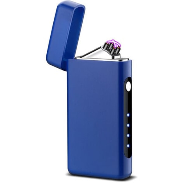 Electric Lighter USB Rechargeable Arc Lighter Plasma Lighter Windproof Double Arc Flameless Lighter Rechargeable Lighter