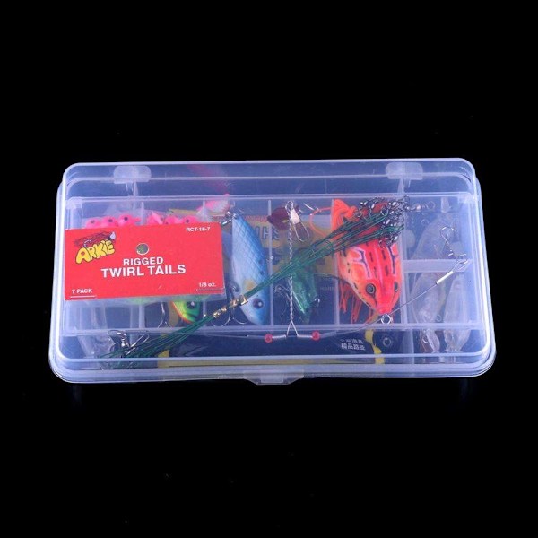 Fiskedragsset med wobblers, minnows och crankbaits Multicolor multifunction
