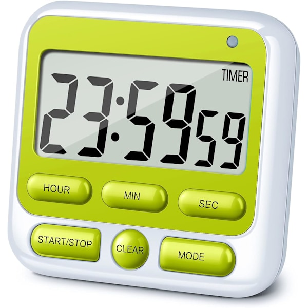 Digital Kökstimer med Tyst/Hög Larmknapp På/Av-knapp,