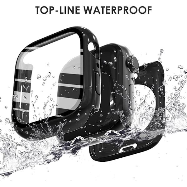 6-pak Kompatibel til Apple Watch Skærmbeskyttelse 42mm Serie 3 2 1, Hard PC Bumper Sports Case til iWatch 42mm Mænd Kvinder 42mm