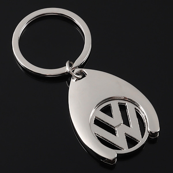 Volkswagen - Nøglering - Sølv Trolley Token