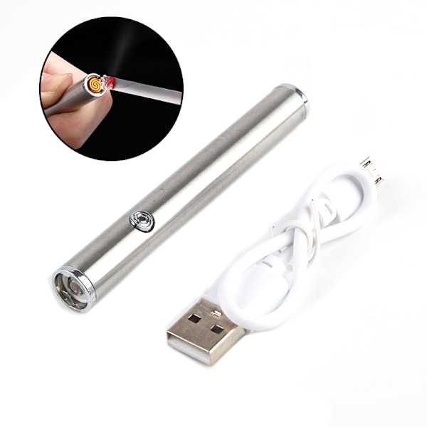 USB-sytytin Tuulenpitävä Kaari Sähkö Plasma Ladattava sytytin