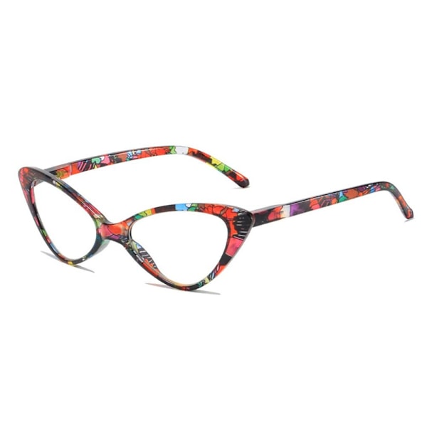 Mordely Anti-Blue Light Reading Glasses Round Glasses RED STRENGTH Red