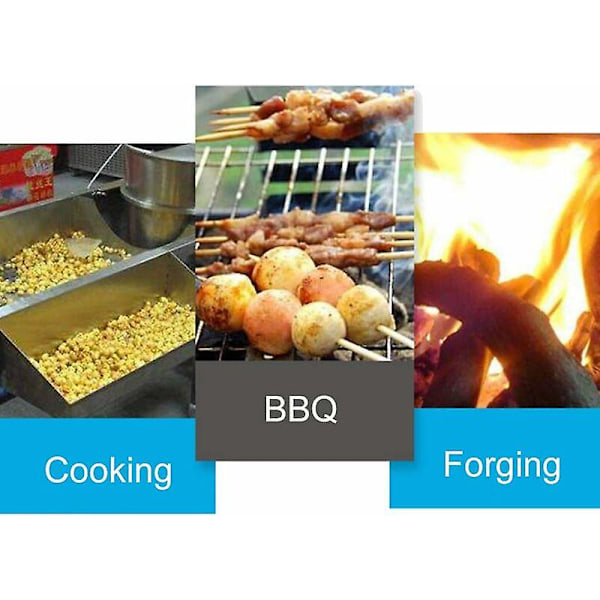 220 V säädettävä nopeuksinen sähkötuuletin - Grillituuletin hiilen taontatuuletin