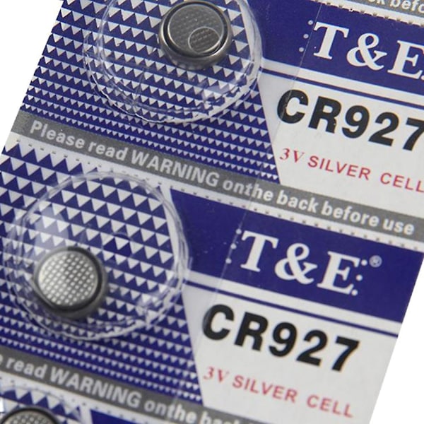 5stk/10stk Cr927 Knappecellebatterier 3v Litiumbatterier Cr 927 for Klokker, Kalkulatorer og Fjernkontrollbilnøkler