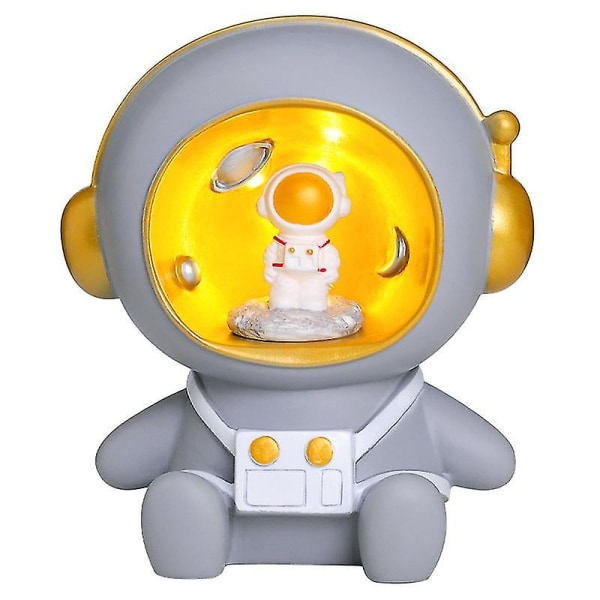 Astronaut Nattljus Kreativ Födelsedagspresent Spargris För Kid Boys