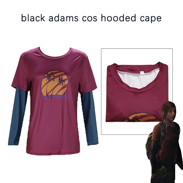 The Last of Us Ellie cosplay-asu aikuisille XL L