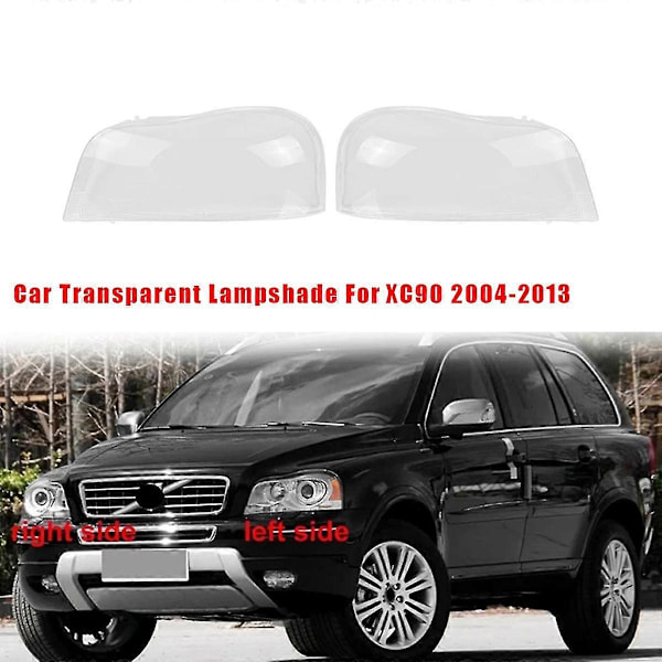 Transparent lampeskærm til forlygter til Volvo XC90 2004-2013