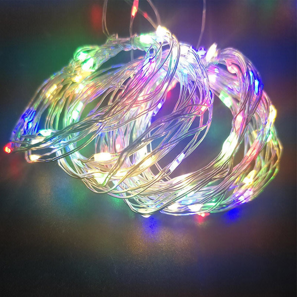 Led String Light Solar Energy Dekorativ Abs Multi-purpose Holiday String Light For Garden