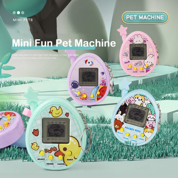 Pet Game hine Feeding Elf Handheld Electronic Pet hine Nostalgi I