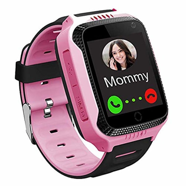 GPS Kids Smartwatch Telefon - Pekskärm Kids Smartwatch wit