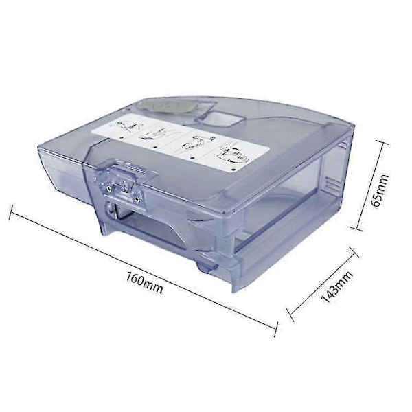 Reservedeler for Roborock Q7 Max Q7 Max+ T8 Støvbeholder Vanntank Støvbeholder Støvsuger Tilbehør As Shown