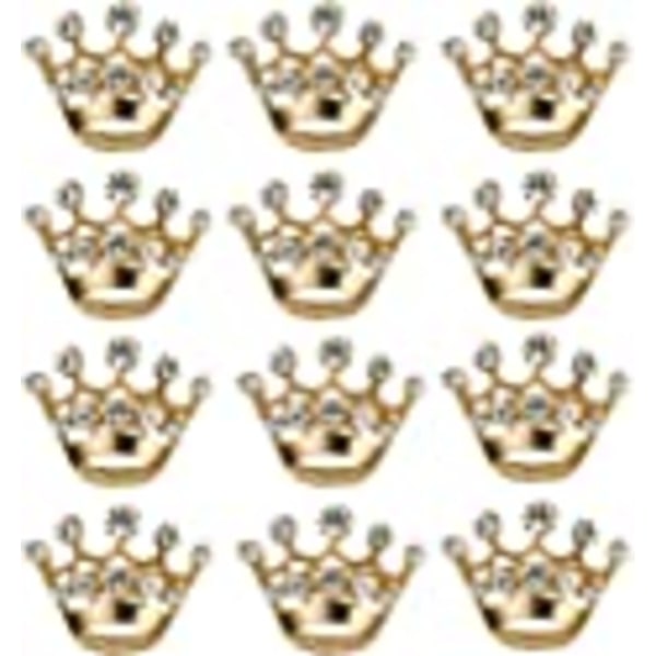 12 ST Kronor för kvinnor Crown Mini Queen Dekorationer Headband