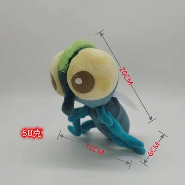 Söt Hoppande Spindel och Fluga Plyschleksak, Stoppade Djur Spindel Plushie Dockor