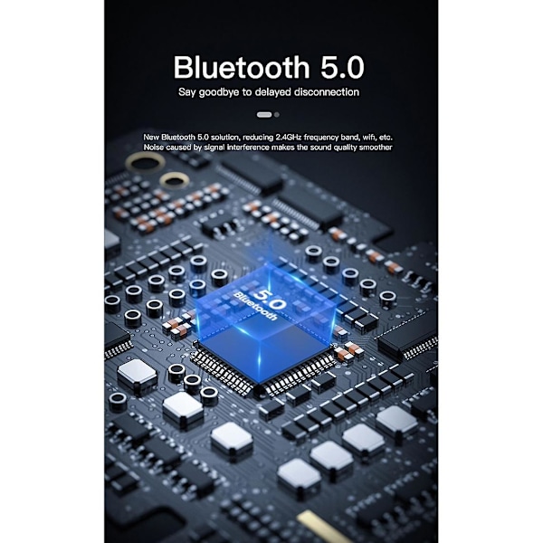 J18 TWS Bluetooth 5.0 Lataavat Kuulokkeet Langattomat Stereokuulokkeet Vedenpitävät Kuulokkeet Mikrofonilla IOS/:lle|{GKS}