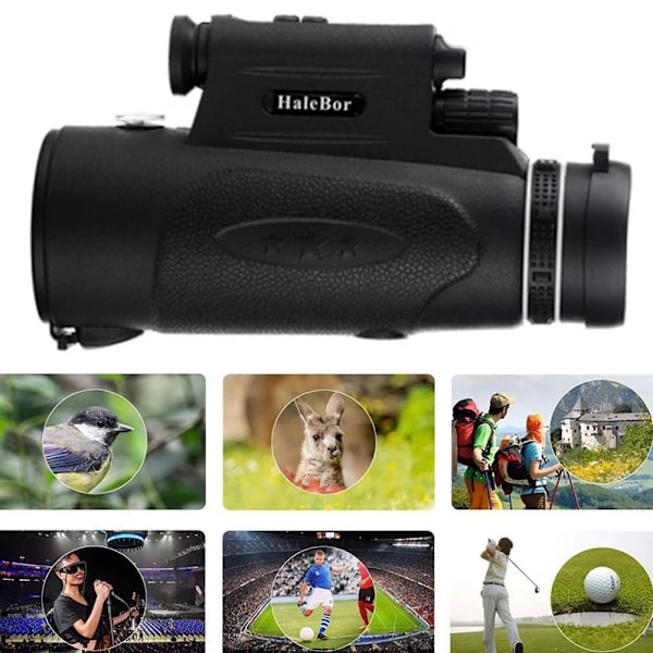 Halebor 100x90 kikkert med mobilholder, 18mm okular