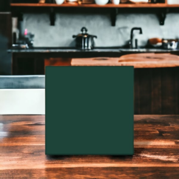 Tile decor 30-pack Dark green, matt, 150x150 mm