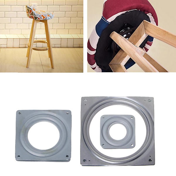 Lazy Susan Dreieskive Base med Kulelager, Heavy Duty DIY Jernvare inch C