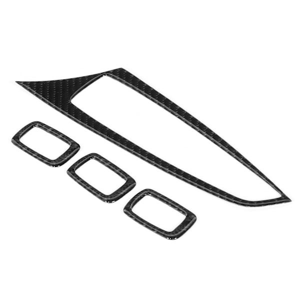 Carbon Fiber Vindueshejs Knap Trim Cover Passer til X3 X4 Venstre Hånds Drev 0.1