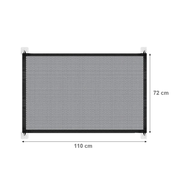 Hundgrind,,, dörr, hopfällbar, hund, dörrvakt, dörr, &, trappor, för,,,, baby,,, hund, &, katt,, 110 cm, x, 72 cm[GKS]
