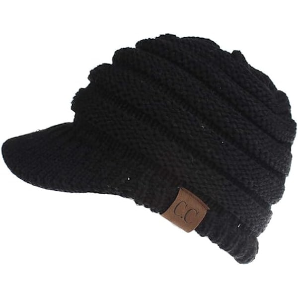 Lämmin talviponnarihattu black