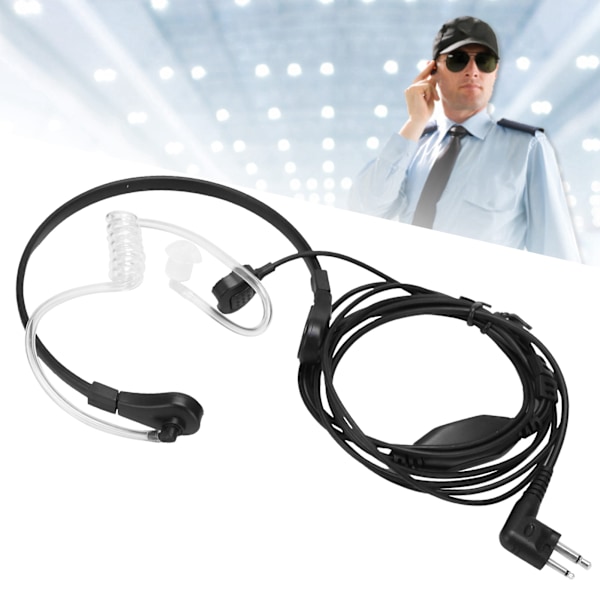 2 Pin Walkie Talkie Headphone Noise Canceling Headset with MIC PPT for Motorola XTN Series XTN446