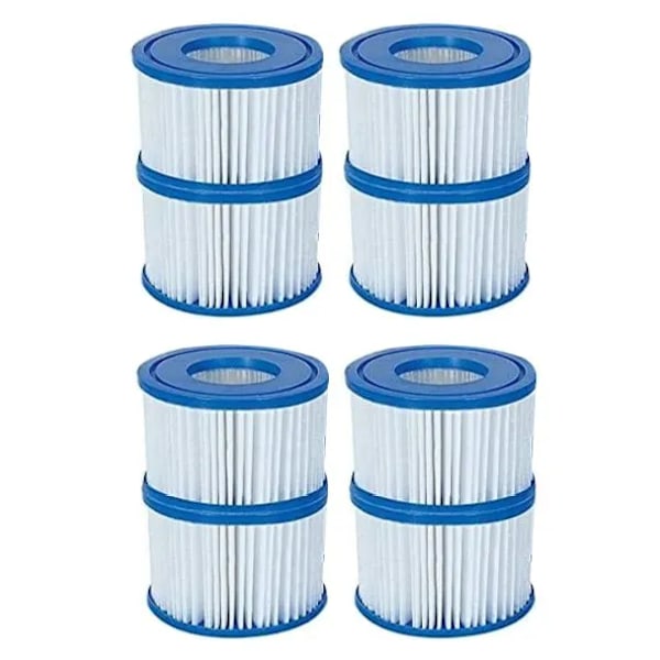 Lay-Z-Spa filterpatron (VI), kompatibel med alle Lay-Z-Spa spa-modeller 4pcs