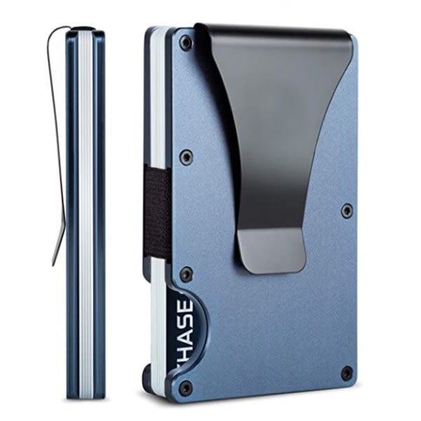 Pengaklämma kreditkortshållare med pengaklämma RFID NFC-skydd