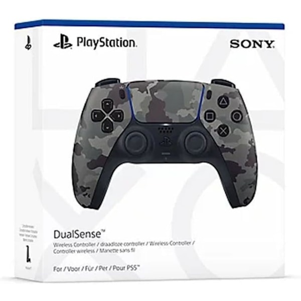 PS5 DualSense-kontroller Black camouflage