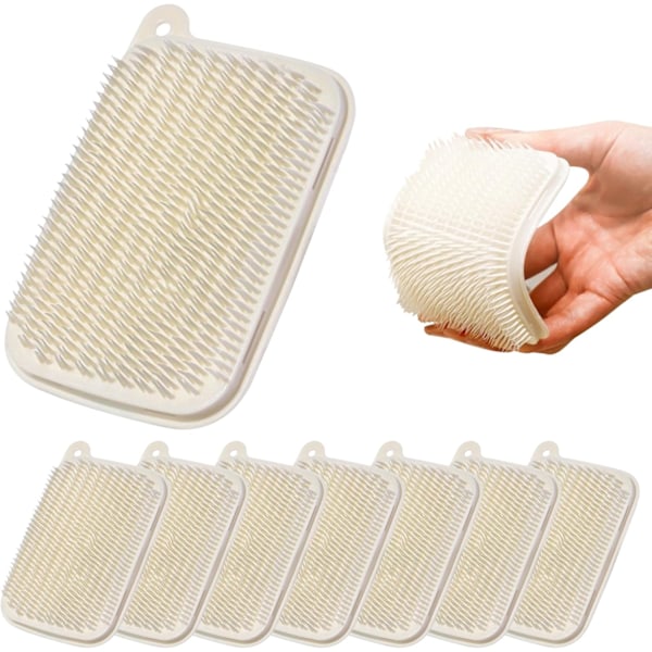 Frukt- och Grönsaksborstar, 8 stycken Potatisborstar med Flexibla Borst