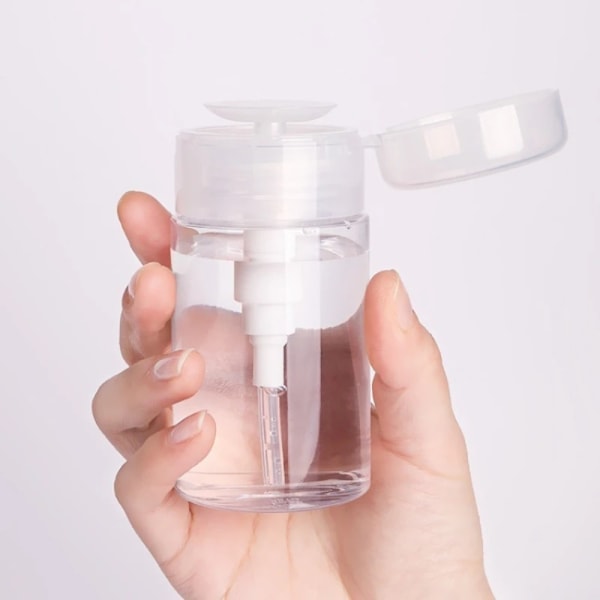 2 kpl uudelleentäytettäviä pulloja Tyhjä pumppupullo 100ML TYYPPI B TYYPPI[GKS]