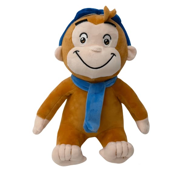 American Applause Utelias George -pehmolelufiguuri 30cm brown monkey