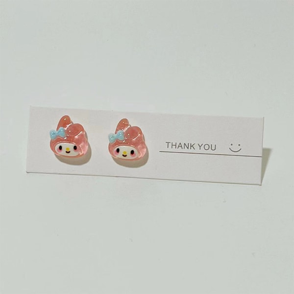 Sanrio øreringe Kuromi Cinnamoroll My Melody Pompompurin A1
