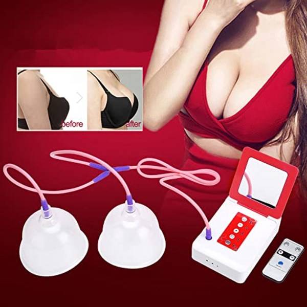 Female Breast Care Massage Tool, Breast Vacuum Massager to Promote Breast Development and Relieve Breast Pain on Special Days, 12.5cm