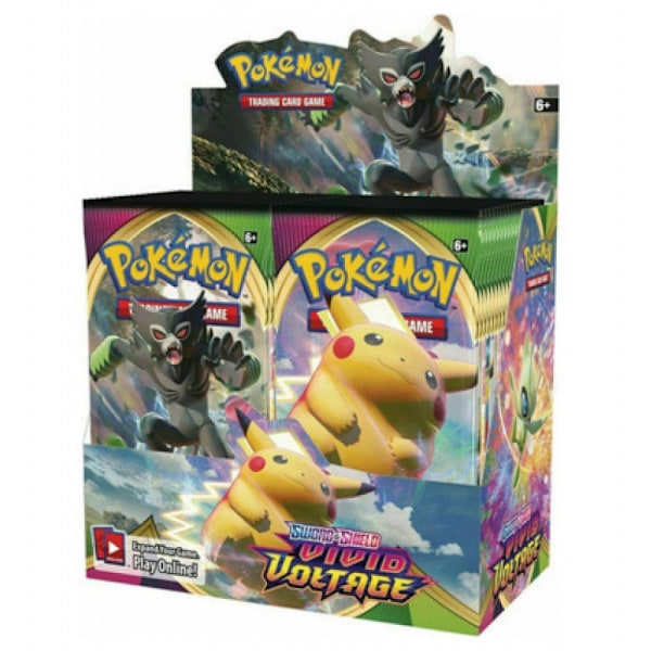 ALE! 360 kpl Lahjapakkaus Evolving Skies Booster Pack lapsille Sarjakuva Söpö Pelikortit Paperi (Vivid Voltage)[GKS] Vivid Voltage
