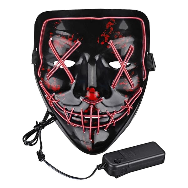 El Wire Purge LED Mask () - Halloween & Maskerad