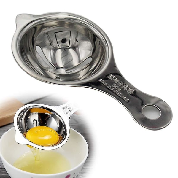 Stainless Steel Egg Strainer Spoon Filter Kitchen Baking Tools