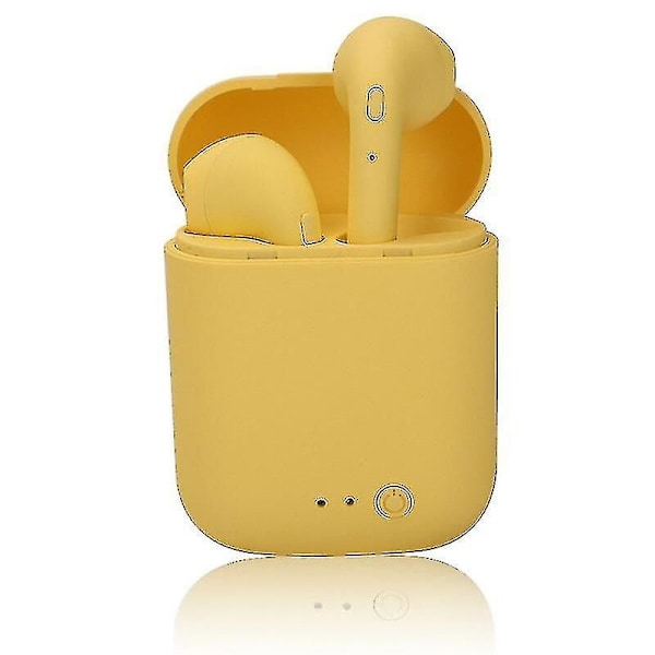 Inpods 12 Trådlösa Hörlurar Sport Vattentäta För Iphone Samsung, Xiaomi, Huaweisamsung Yellow