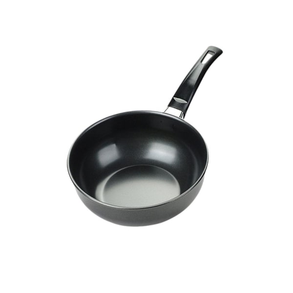 Non-stick Gryde Mini Induktionskomfur Non-stick Kasserolle Husholdning blackC 18 cm
