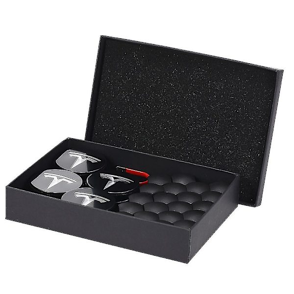 Tesla Hub Cap Kit, Hub Cap Kit, Hub Cap Cover, Hub Cap Cover for Model Y, Model 3, Model S ja Model X
