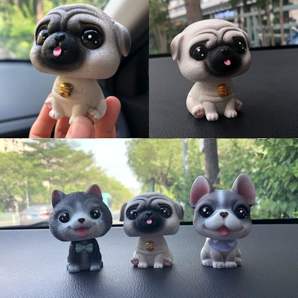 Bobblehead-figurer, Hundefigurer for Bilens Dashbord, Hundefigurer for Dashbord