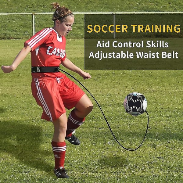 Fotbollsträningshjälp för barn och vuxna, Fotbollsträning med elastisk fotboll, för fotbollspresent