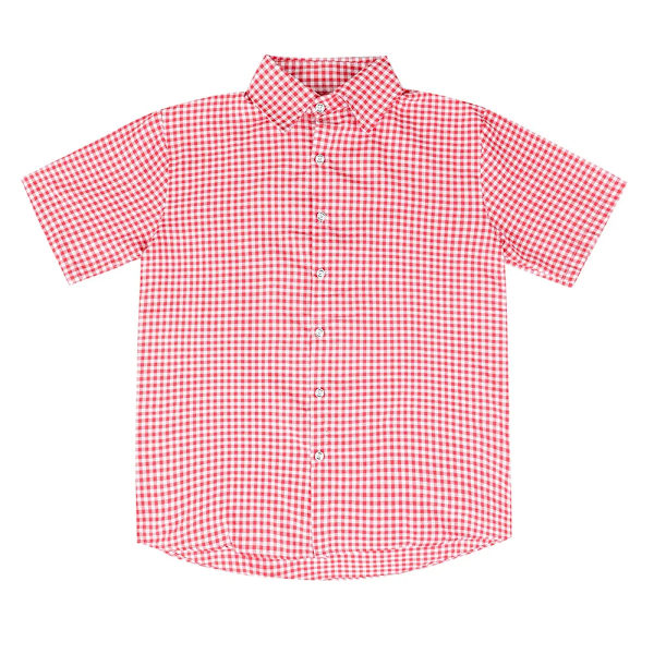 2023 Herr Oktoberfest hängslen läderbyxor byxor skjorta overall outfit Tyskland tradition bi fest outfit halloween öl kostym röd skjorta Red Shirt XL