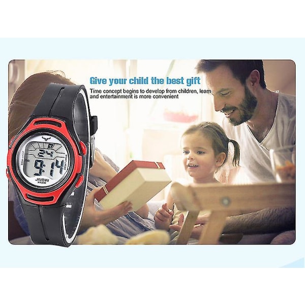 HHL enkel elektronisk watch Multifunktionell färgglad elektronisk vattentät watch för barn