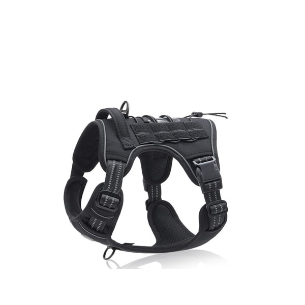 Dog harness medium-sized dogs, anti-pull harness dog adjustable