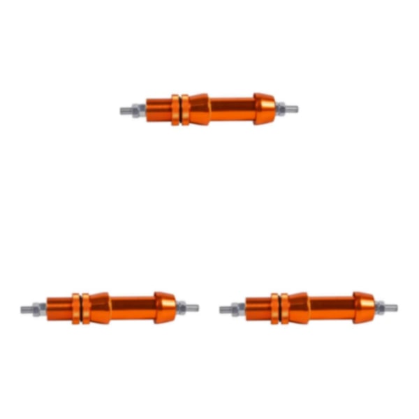 1/2/3/5 Aluminium Legering Bowfishing Flue Fiskestang Hjul Mount Hjul Orange 21x3.5x3.5cm[GKS] Orange 21x3.5x3.5cm 3Set