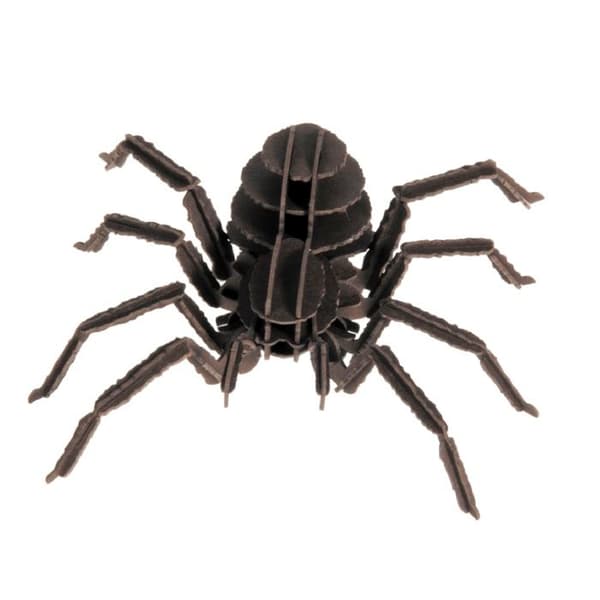 Fridolin - Paperimalli 3D Tarantula Svart
