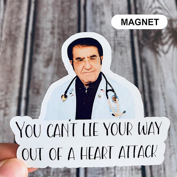 Pienet jääkaappimagneetit Dr. Now sarjasta My 600-lb Life - Et nälkiinny [HY]
